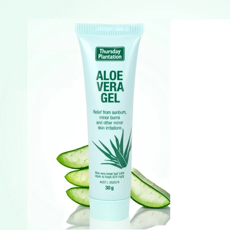 Original Australia Aloe Vera Gel 30g Natural Moisturiser Relief of Minor Sunburns Insect Bites