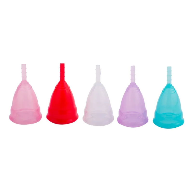 

Woman Menstrual Collector Copa Colector Menstrual Cup Medical Grade High Quality Silicone for Lady Feminine Hygiene PeriodMP0176