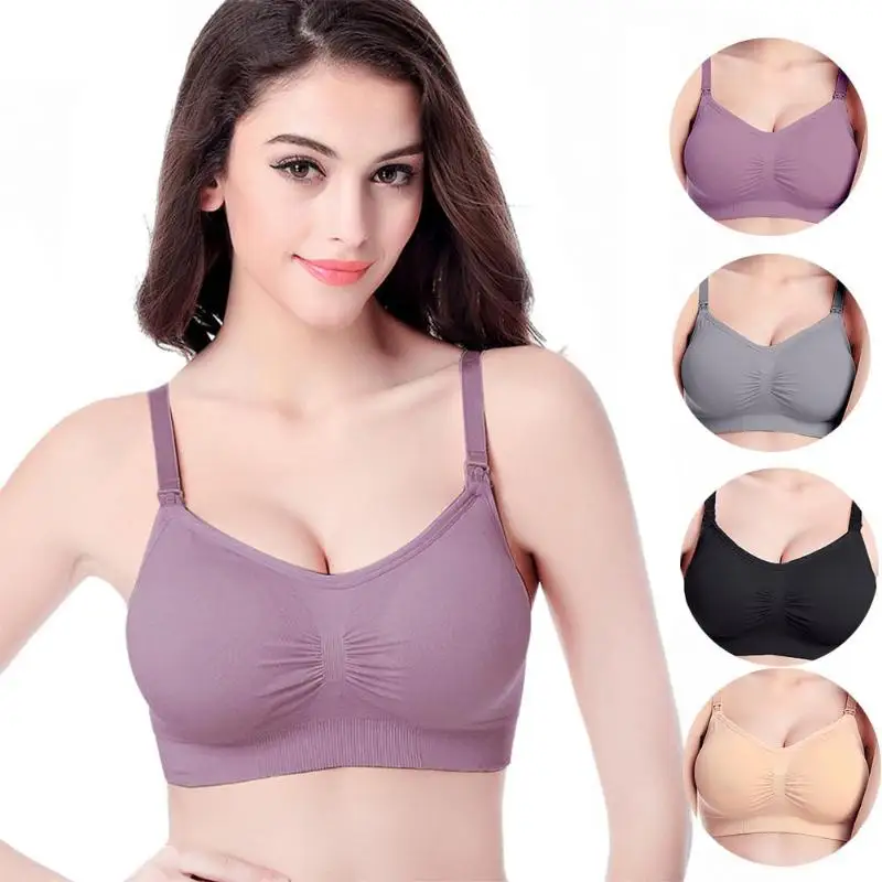 

Maternity Bra for Feeding Pregnancy Women Breastfeeding Bra Nursing Underwear Clothes Pregnancy Breast Pads Underwear