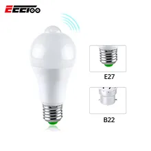 AC85-265V, умный светодиодный аварийный светильник, лампа с датчиком движения, детектор движения человеческого тела, Ночной светильник, домашний охранный светильник