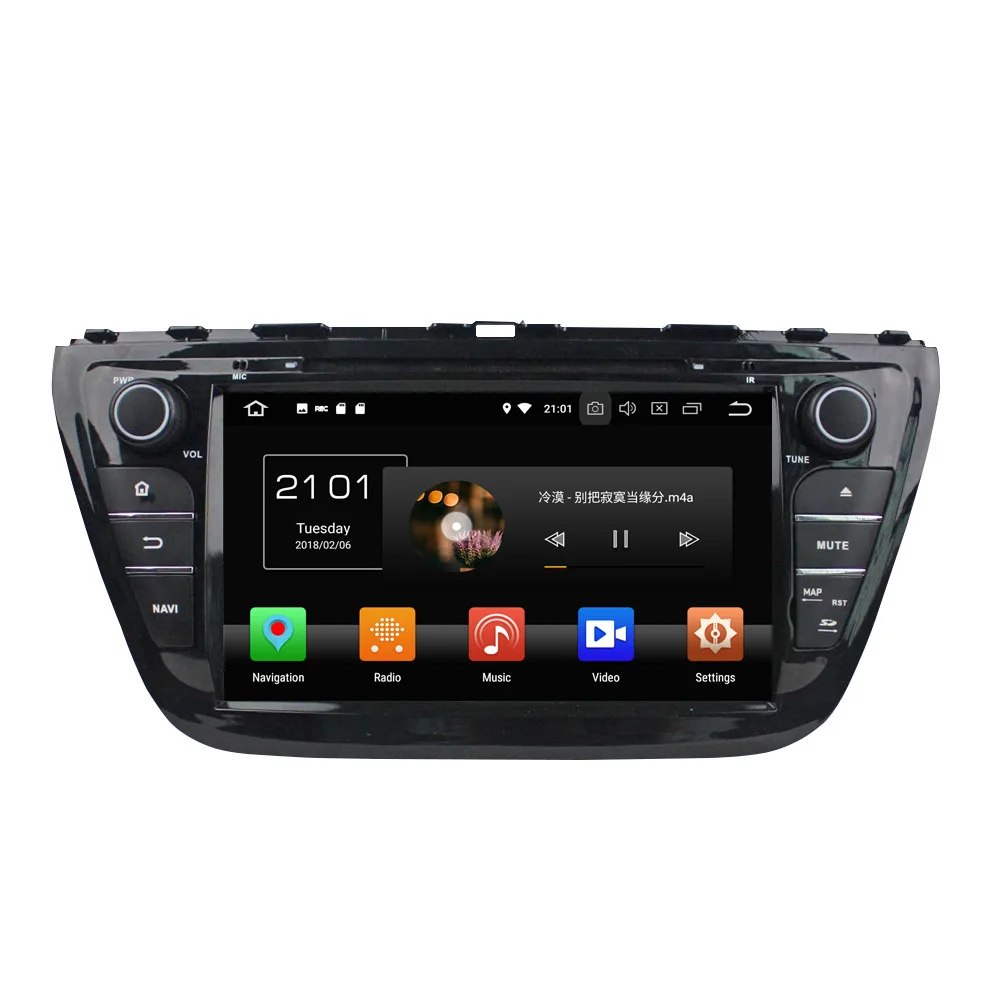 

KLYDE 8"2 Din Android 8.0 Car Multimedia Player 8 Core For Suzuki SX4 S Cross 2014 Car Radio Car Stereo Audio DVD Player