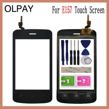 

OLPAY 3.5 inch Mobile Touch Glass For Fly E157 Touch Screen Digitizer Front Glass Lens Sensor Tools Free Adhesive And Wipes