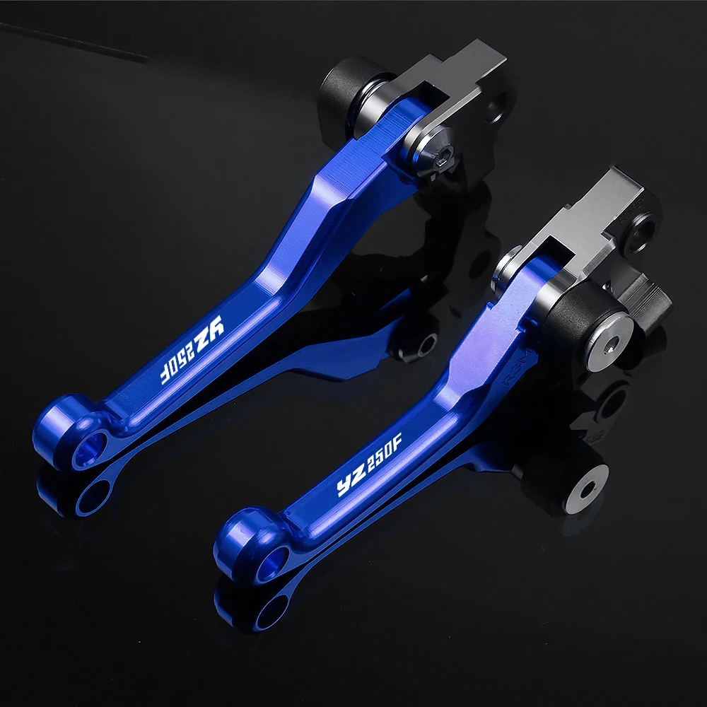 Байк тормоза мотоцикла сцепные рычаги для YZ250F YZ 250F YZ-250F 20012 2002 2003 2004 2005 2006 - Цвет: BULE