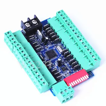 

24CH Channel 8 group LED DMX512 Decoder DC12V-24V DMX512 RGB Controller Max 15A