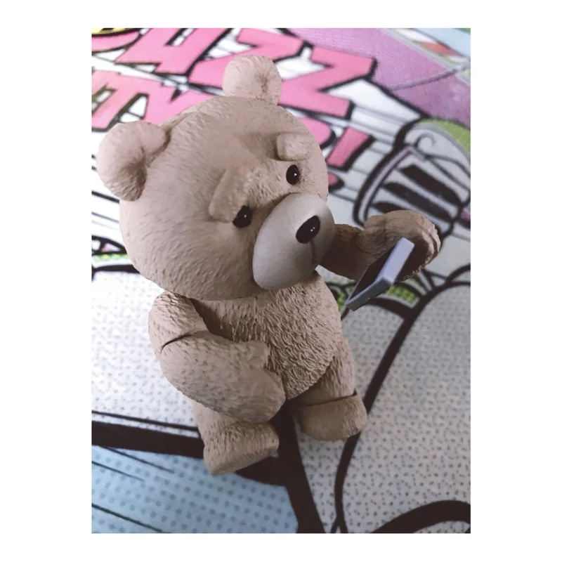 Фильм Тед на возраст от 2 до 10 см в штучной упаковке Тед плюшевый медведь BJD Рисунок Модель игрушки