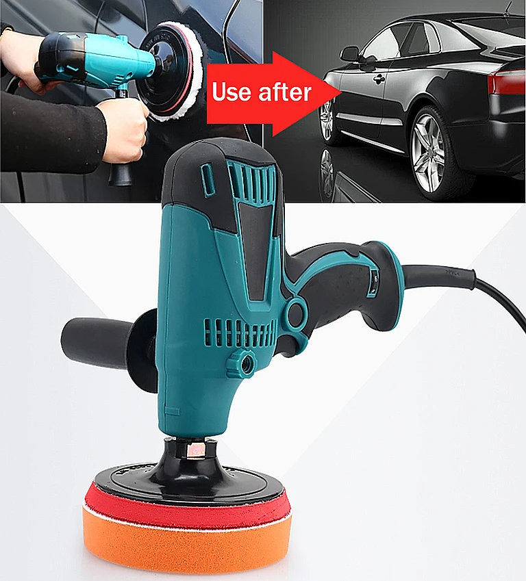Us 45 02 20 Off 800w 6 Speed Car Waxing Machine Polishing Machine 220v Domestic Car Polished Wooden Floor Waxing Glaze For Locomotive Beauty In