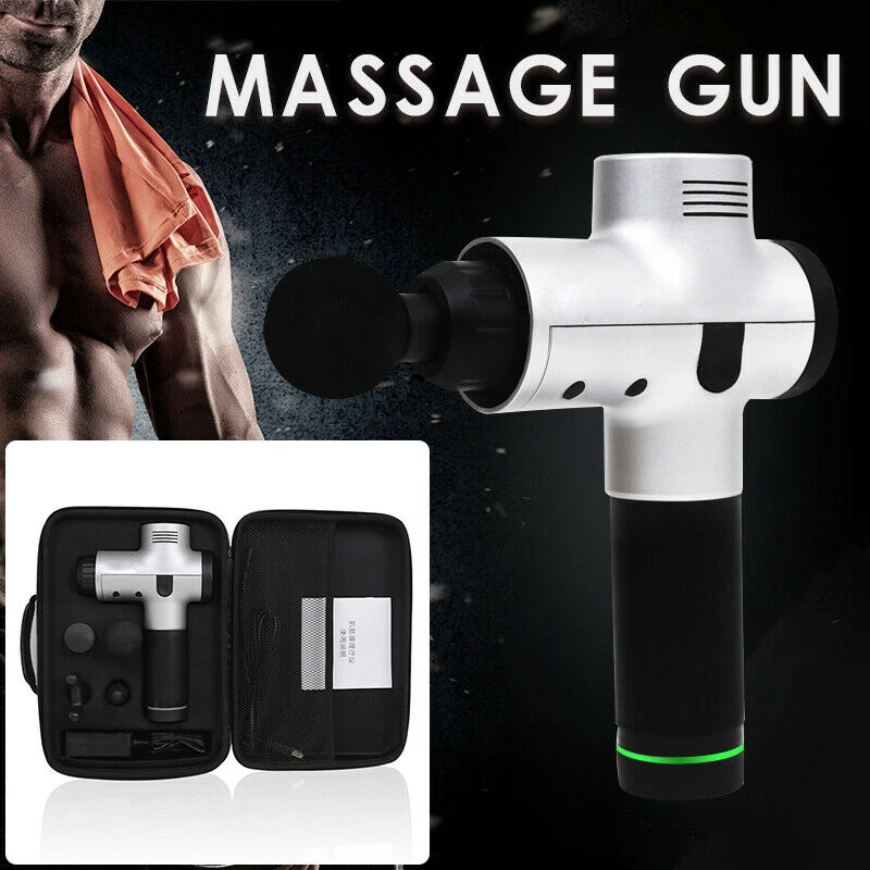 

Muscle Massage Tool Percussion Massager Vibrating Relax with Storage Box YAN88