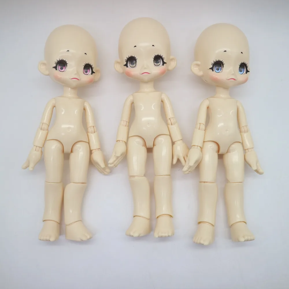 23 см 1/6 BJD куклы Обнаженная кукла аналогичная kikipop Кукла SD пластиковая кукла не включает одежду обувь подходит для 1/4 wi