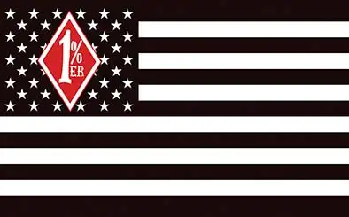 Outlaw Mc 1 Er Flag Custom 3x5 Ft Banner With 2 Grommets Custom