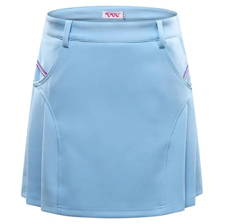 2019 Spring Summer Golf Pleated Skirt with Safety Short Women Sportswear Korean Outdoor Golf Tennis shorts Skirt Send Belt 2019 Spring Summer Golf Pleated Skirt with Safety Short Women Sportswear Korean Outdoor Golf Tennis shorts Skirt Send Belt
