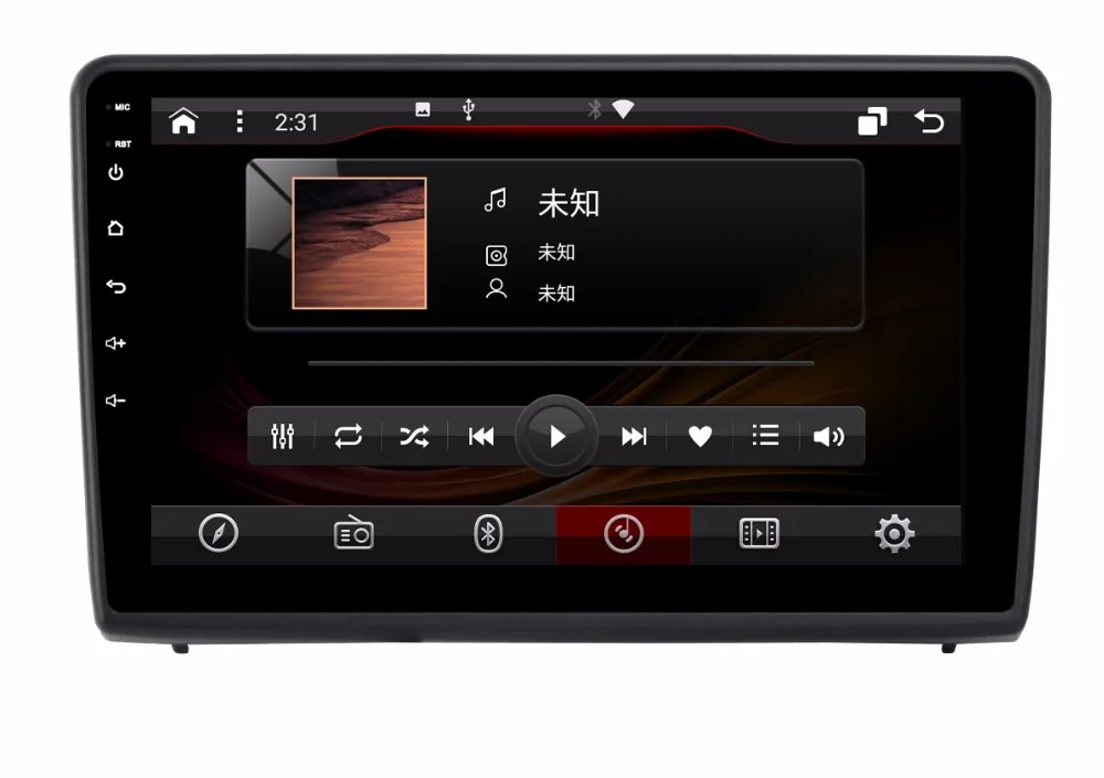 OTOJETA DSP стерео carplay android 8.1.2 автомобильный Радио для FORD ECOSPORT Gps навигация Ips экран видео Кассетный плеер рекордер