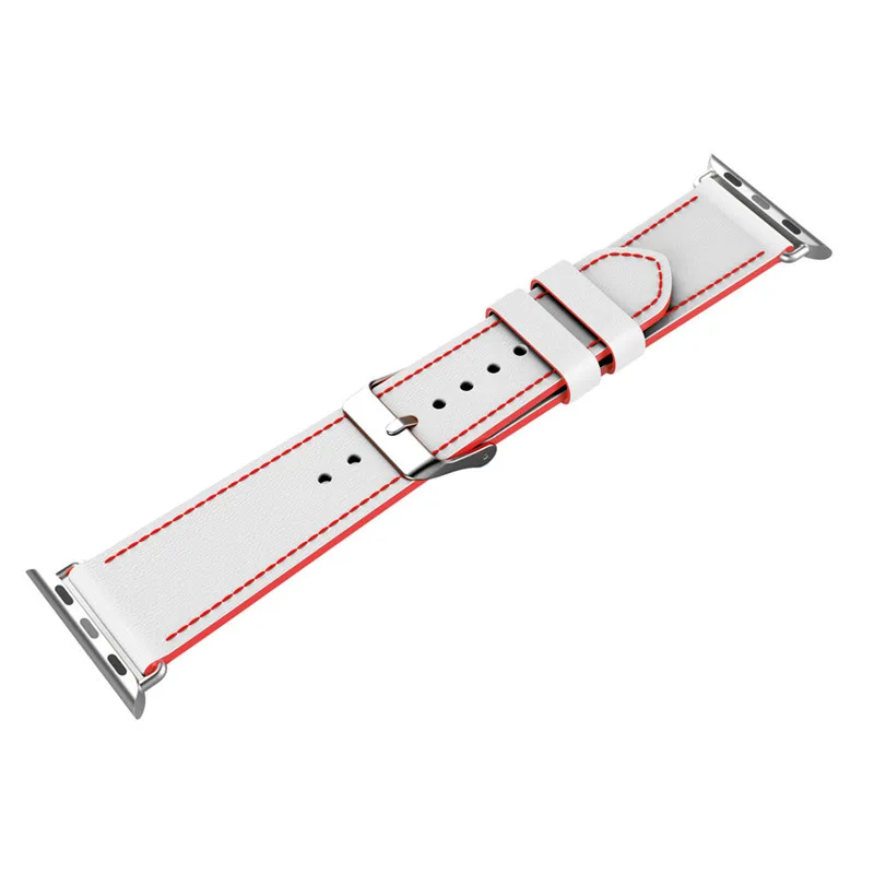 Laforuta качественный кожаный ремешок для часов Apple Watch Band 44 мм 42 40 38 iWatch Series 4 женщин и