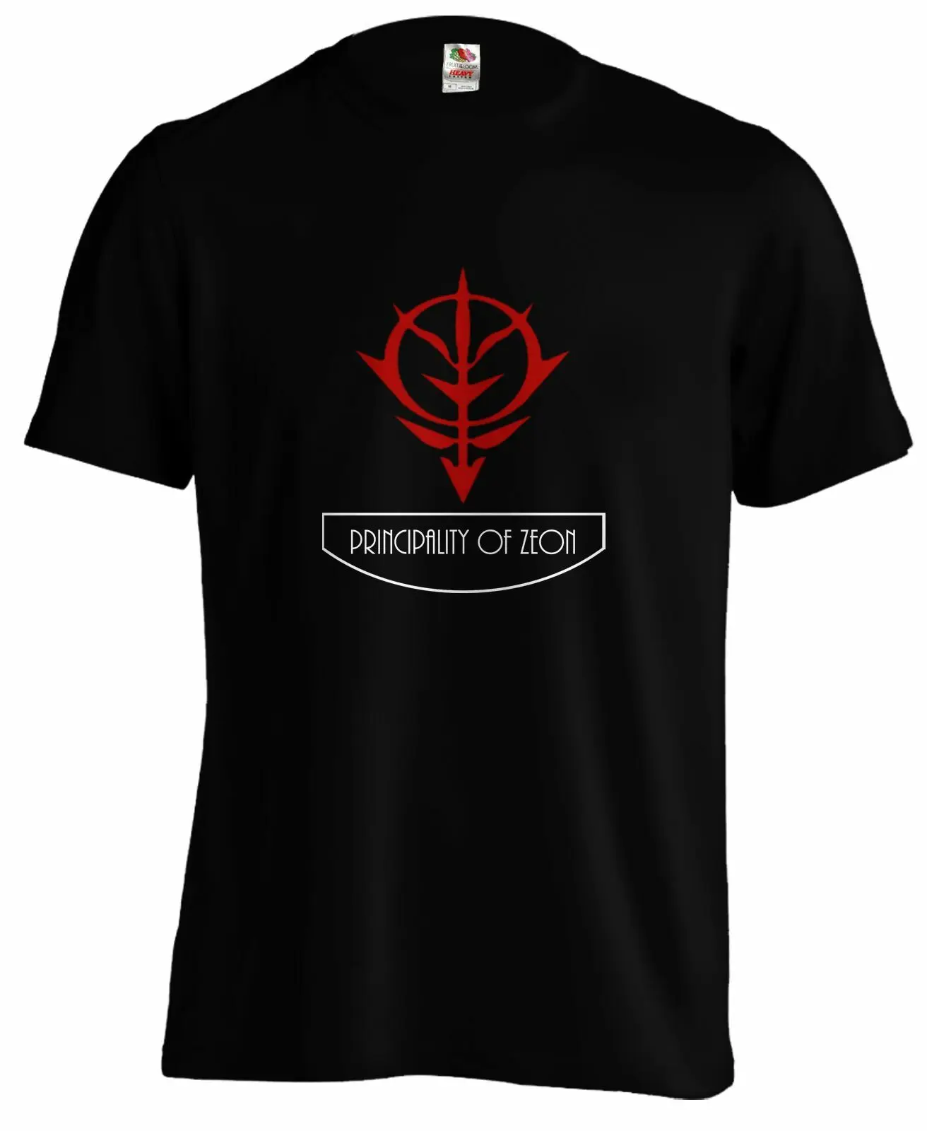 Gundamam Principality of Zeon Earth Federation аниме футболка Модная стильная мужская Классическая из