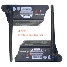 2pcs/Lot Wireless DMX512 Transceiver Wireless DMX Controller Transmitters DMX512 for Stage Light DMX Console