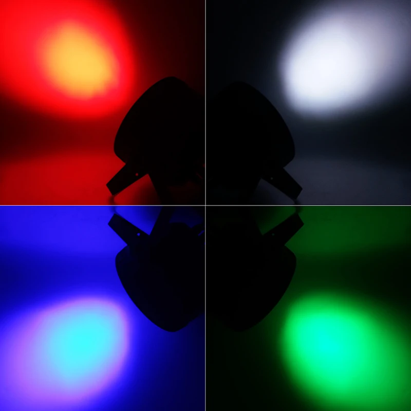 

4 pieces Promotional Packaging HOT Wireless remote control American LED SlimPar 7x12W RGBW 4IN1 DMX Stage Light chandelier