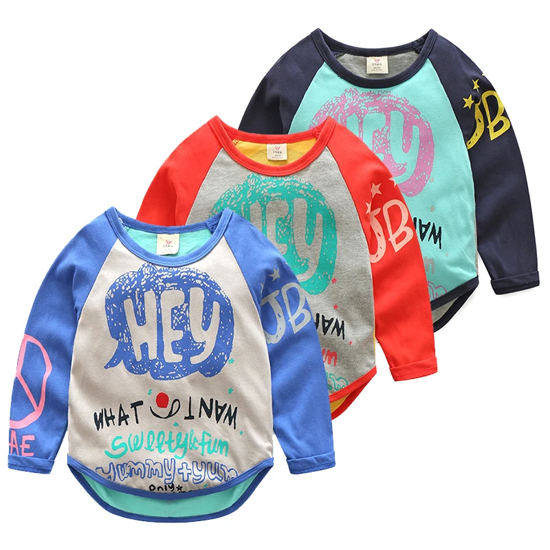 

Boys Sweatshirt Boys Long Sleeve Tops Cartoon Fall T-shirts for kids sweatshirt Baby T shirt autumn boy clothes girls 1-10 years