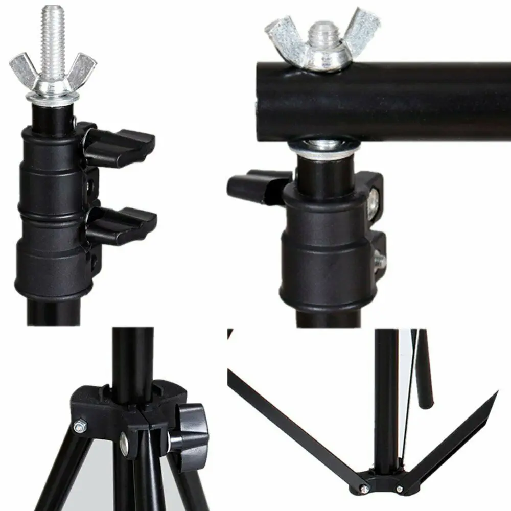  ZUOCHEN 10Ft Photography Background Backdrop Video Studio Crossbar Stand Support Kit New