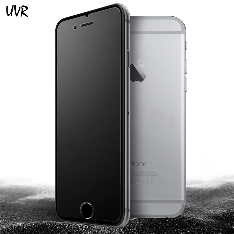 

UVR Matte Frosted Tempered Glass for iPhone 6 6S 7 8 Plus Screen Protector Super 9H Protective Glass for iPhone6 s iPone 6 8Plus