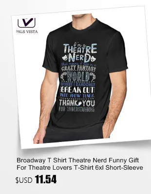 Broadway T Shirt Theatre Nerd Funny Gift For Theatre Lovers T-Shirt 6xl Short-Sleeve Tee Shirt Print 100 Percent Cotton Tshirt