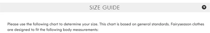 size