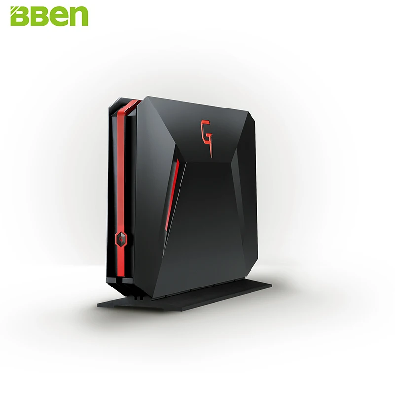 BBEN GB01 Mini PC Windows 10 Intel I7 7700HQ NVIDIA GTX1060 16 ГБ Оперативная память + 128 г SSD жесткий диск на 1т