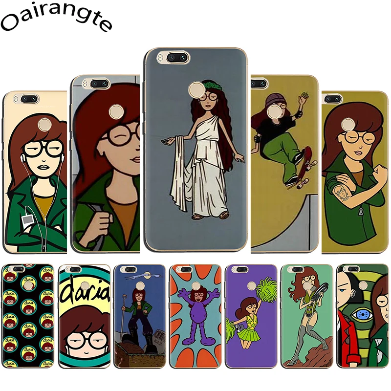 

Daria Morgendorffer Hard Phone Case for Xiaomi 5 5S 5X 6 6X A1 A2 8 9 SE Lite Mix 2S Max 3 F1 9T A3 Pro CC9e