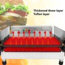 Двухслойное электрическое устройство для приготовления бургеров гамбургеров жаровня бургер магазин пакетный тостер для булок