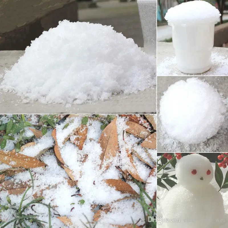 Artificial Snow Instant Snow Powder Fluffy Snowflake Super Absorbant Frozen Party Magic Prop Christmas Party Decor Artificial Snow Instant Snow Powder Fluffy Snowflake Super Absorbant Frozen Party Magic Prop Christmas Party Decor