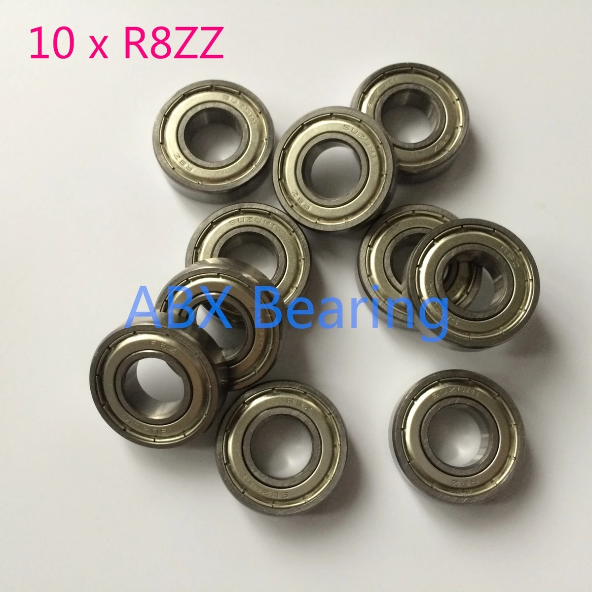 Бесплатная Доставка 10 шт. R8ZZ EE4ZZ R8 радиальный шарикоподшипник 12.7x28.575x7.938 мм