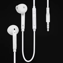 

Factory wholesale 3.5mm Wired Earphone Portable Sport Running Stereo Headset Remote Control for Samsung S6 Xiaomi