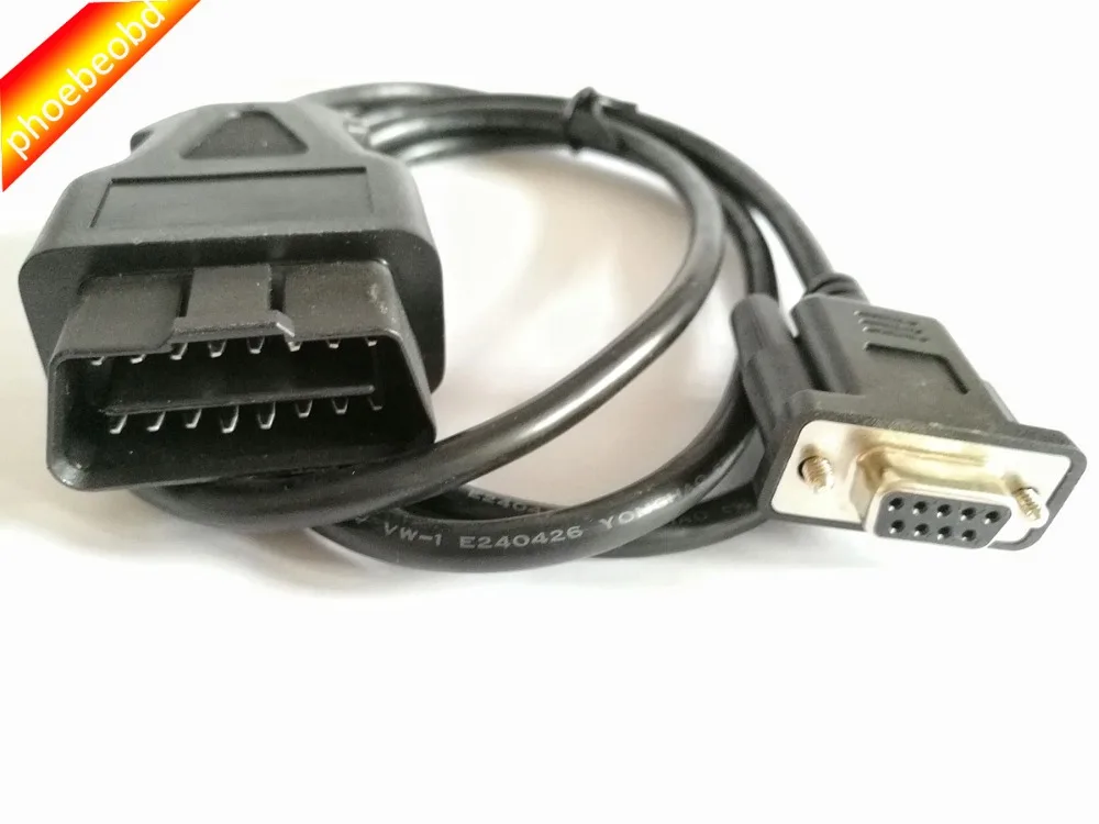Скидка 15% 1 шт. высококачественный OBD 2 16Pin-DB9 Серийный авто аксессуары разъем OBD2 RS232 9pin кабель диагностический сканер Интерфейс Скидка 15% 1 шт. высококачественный OBD 2 16Pin-DB9 Серийный авто аксессуары разъем OBD2 RS232 9pin кабель диагностический сканер Интерфейс