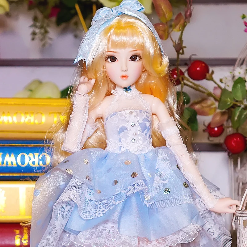 Дневник Fortune Days Queen 1/4 BJD шарнирное тело Lilika с макияжем включая одежду обувь для