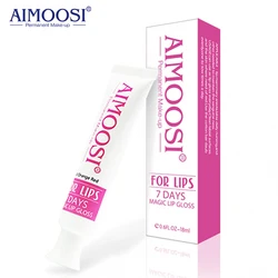 5pcs Aimoosi Charm Lip Essence Natural Lip Gloss Semi-Permanent Makeup Lotion 2 colors choose