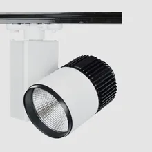 10 шт./партия COB большая мощность 20 Вт трековая лампа Цанга украшения для ювелирного магазина прожектор рельсовый свет Энергосбережение равное 200 Вт лампа