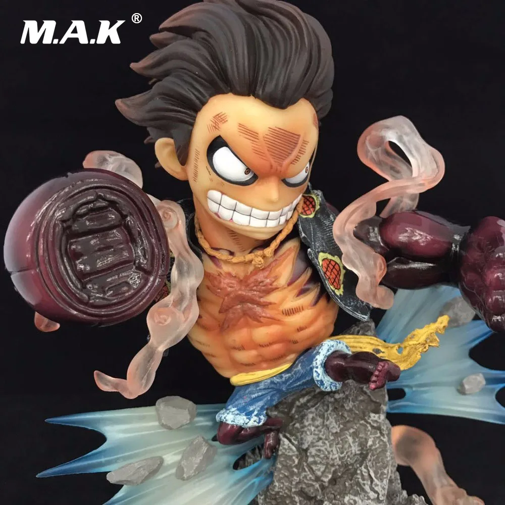 Kid Toys for Gift 18cm PVC Anime Figure One Piece Gear Fourth Monkey D Luffy Children Toys Gifts