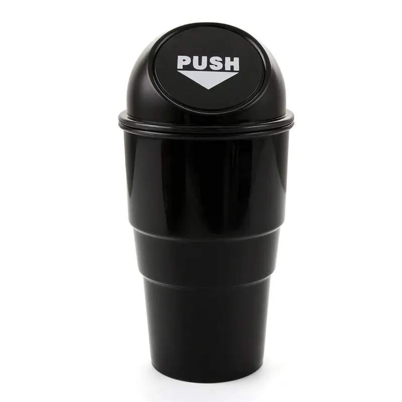 car rubbish can black800