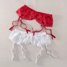 Европейский модные, пикантные Все кружево мягкий See Thru свадебные подвязки ремень знаменитости пряжки повязки талии ремни-подвески ремни