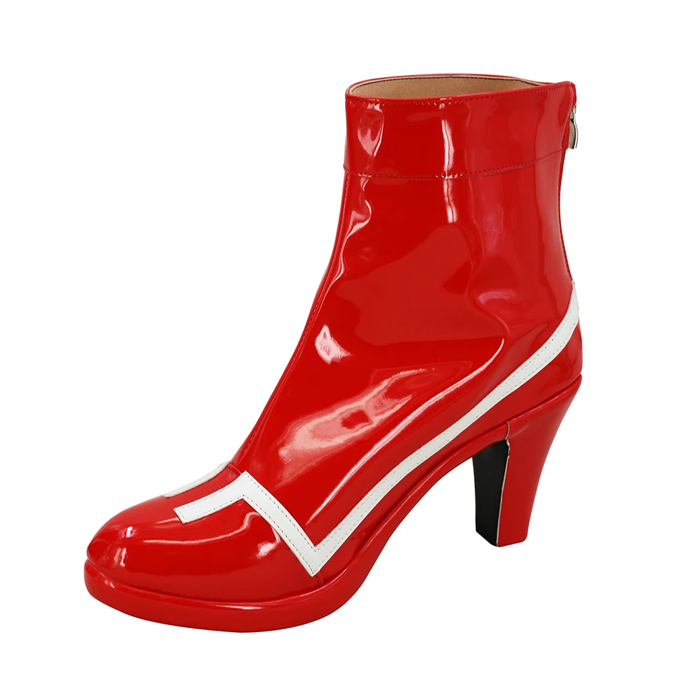 Ботинки для костюмированной вечеринки Darling in the Franxx Zero Two Code 002; красные туфли на высоком каблуке; изготовление на заказ; Любой Размер