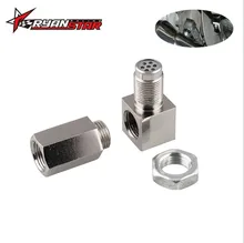 90 degree car oxygen sensor connector fault light shield head connector M18X1.5 90 degree car oxygen sensor connector fault light shield head connector M18X1.5
