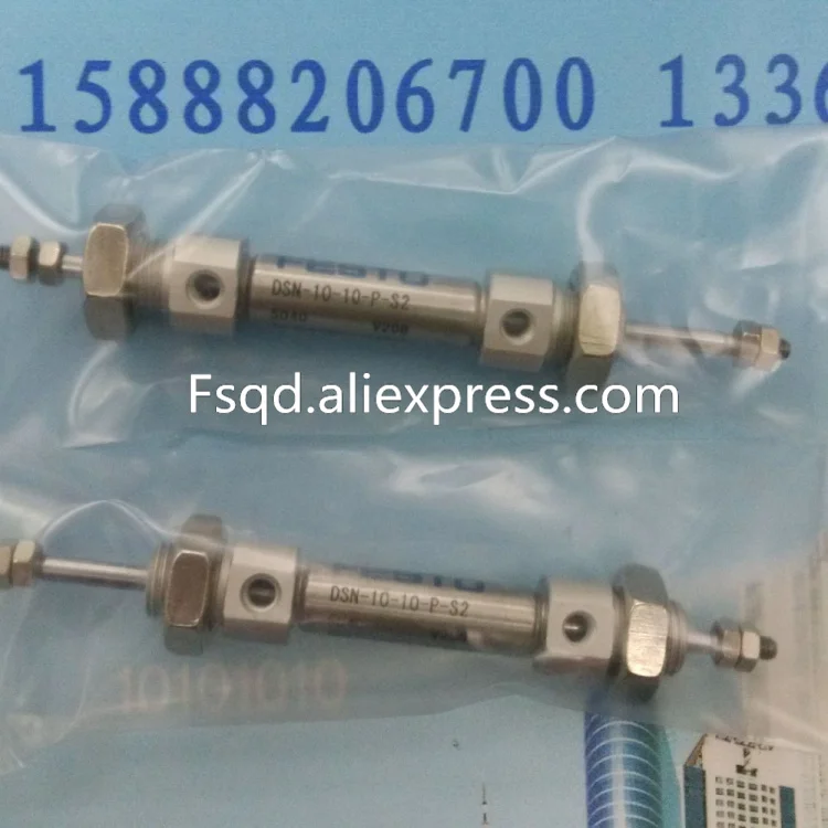 

DSN-10-10-P-S2 FESTO Stainless steel mini-cylinder air cylinder pneumatic air tools DSN series