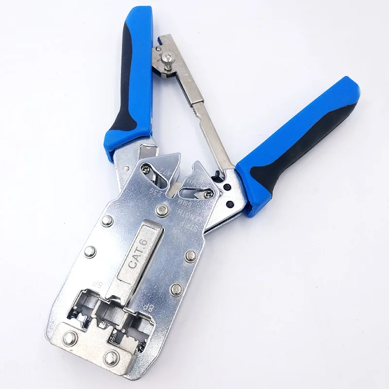 

TL-2810R Multifunctional network crimping tool pliers for Crimp Cat6 RJ12 RJ45 RJ11(8P8C 6P6C 6P4C)