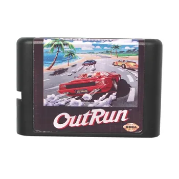 

Sega MD game card - Out Run for 16 bit Sega MD game Cartridge Megadrive Genesis system