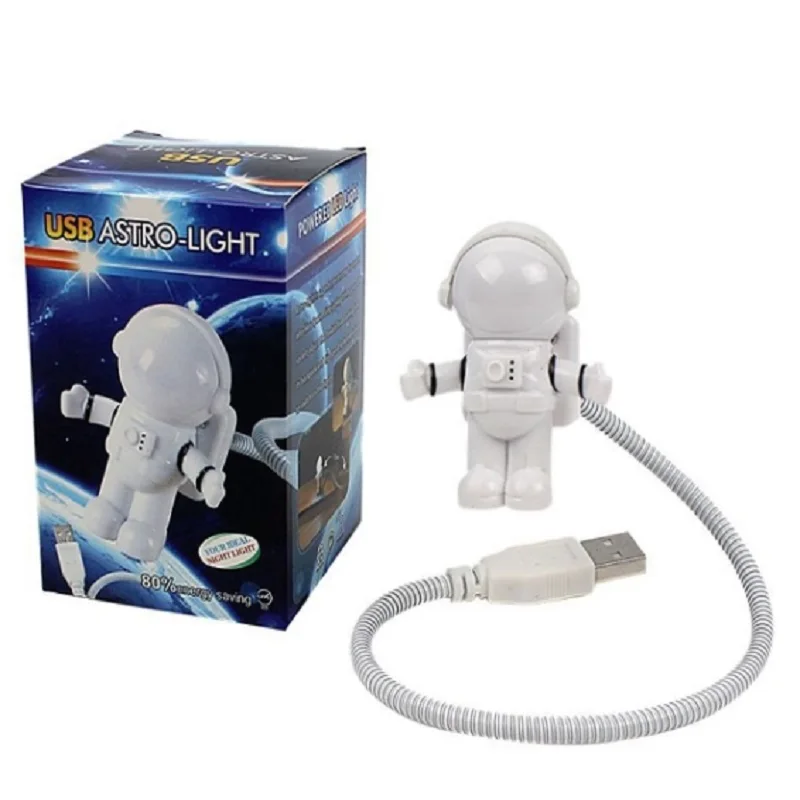Космонавт luminaria гибкий астронавт ноутбук USB порт ночник|Ночники| |