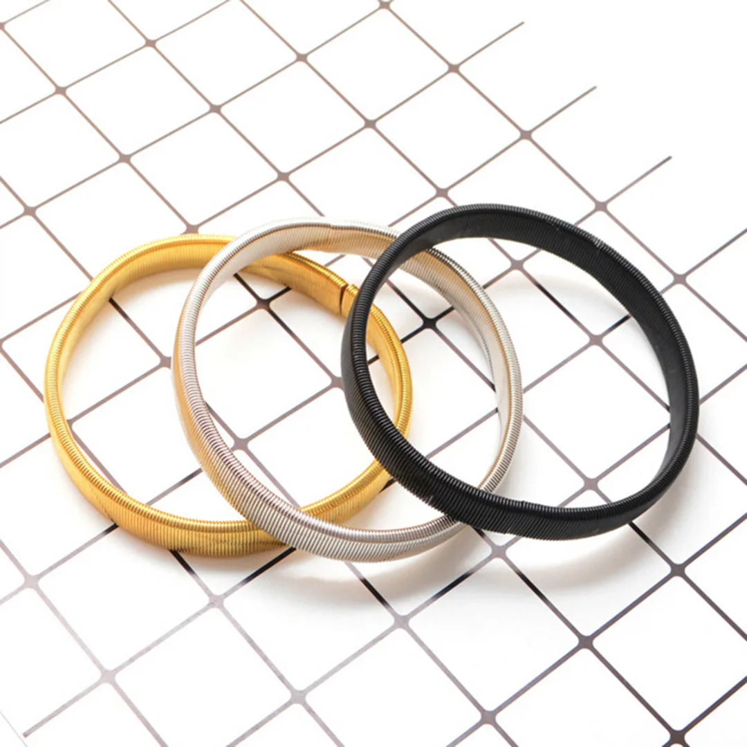 1 Pair Stretchy Elastic Elasticated Metal Shirt Sleeve Holder Garters Arm Bands