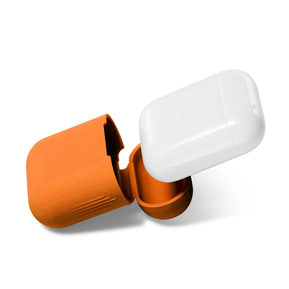 Мягкий силиконовый чехол s для Apple Airpods ударопрочный умных наушников Ультратонкий