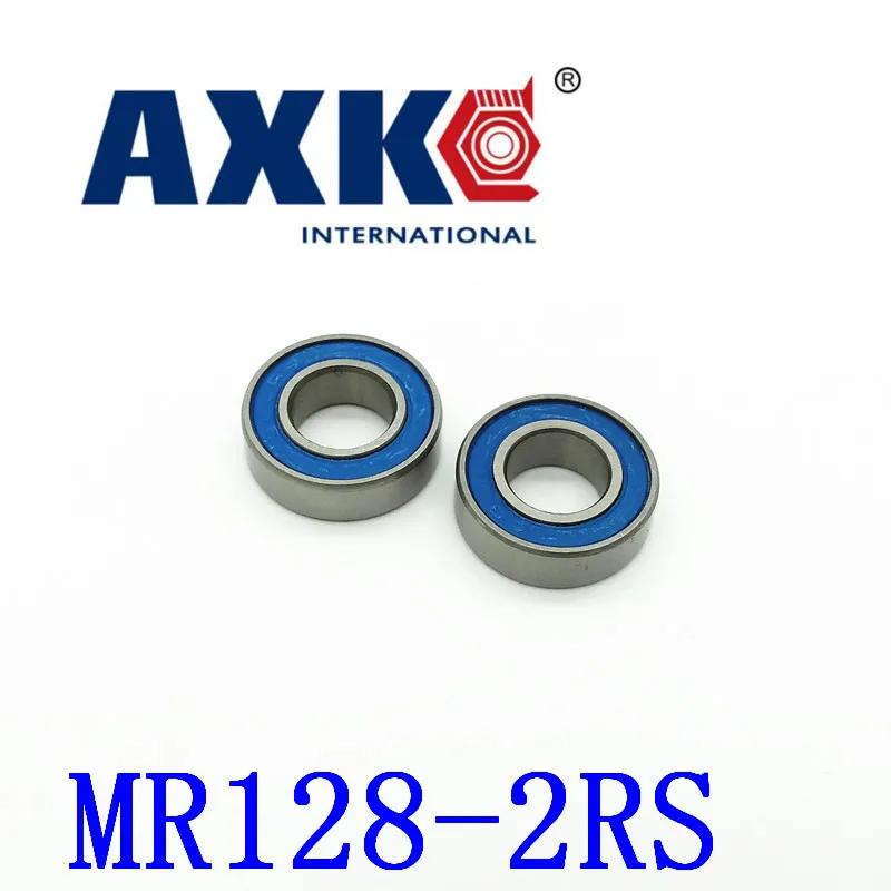 2018 Axk Factory Direct Sale High Quality Bearing ( Blue Rubber Sealing Cover ) Mr128-2rs Mr128 Rs L-1280 678rs 8*12*3.5 Mm