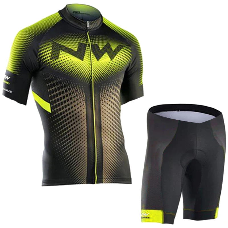 Брендовый летний комплект из Джерси для велоспорта, дышащая одежда для горного велосипеда, одежда для горного велосипеда, одежда для велоспорта - Цвет: Normal Cycling Set