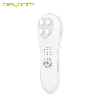 

BEYONTH Rechargeable RF Radio Frequency EMS LED Photon Therapy Beauty Device Facial Anti-Aging Skin Care Cleaning Device