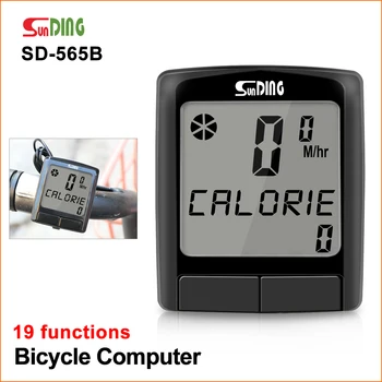

Sunding Multifunctional Waterproof Bicycles Code Table Cycling Equipment Timer Bicycle Stopwatch Computer Odometers SD-565B