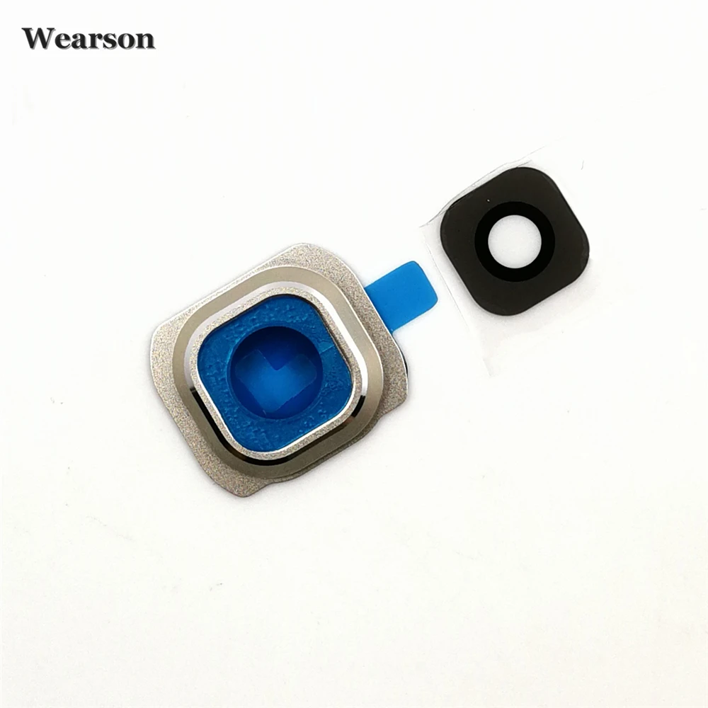 For Samsung Galaxy S6 G920 G9200 Camera Glass With Frame Housing External Camera Lens Cover Together (7)